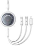 Baseus cablu de încărcare rapidă 3in1 USB, 3.5A, 1.1m