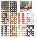  Adventi naptár matricák 10 x 24 karácsonyi matrica (4059391415074)