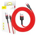 Baseus Cablu USB 2.4A 1m roșu