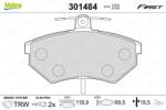 VALEO Set placute frana VALEO 301484 (301484)