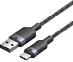 Vention Cablu USB 2.0 A la USB-C 3A 1 M negru
