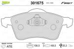 VALEO Set placute frana VALEO 301675 (301675)