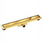 BALNEO Duplex Next 2in1 lineáris lefolyó 80 cm kétoldalas tükör arany (5905591093835)