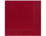 DUNI szalvéta - 3 rétegű, 33x33, bordó színben