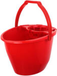 Bonus felmosóvödör csavarókosárral Piros 11L