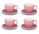 Alpina Cappuccino csésze és csészealj Alpina 8db készlet világoskék (8711252248523)