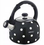 Kinghoff Hagyományos vízforraló Kinghoff 2, 6 l fekete pöttyös (KH-1051)