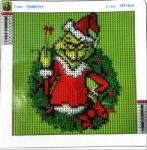  Diy Diamond painting Grincs készlet gyémánt hímzés mozaik kiegészítők (ZSHBK093)