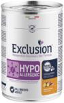 Exclusion Hypoallergenic kacsás és burgonyás konzerv felnőtt kutyáknak, 400g