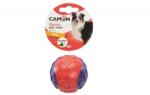 Camon S. p. A Camon sípoló TPR gumilabda rücskös felülettel kutyáknak, piros-lila, 6, 3 cm