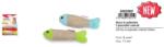 Camon AG0362 Poliészter játék színes halak 2 db-os cicáknak 11 cm