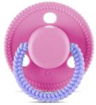 Lorelli Suzeta forma rotunda Lorelli, silicon moale, 0 luni+, Roz