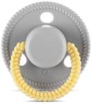 Lorelli Suzeta forma rotunda Lorelli, silicon moale, 0 luni+, Gri