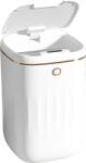 Gadgetry Cos de Gunoi cu Senzor si Led Gadgetry, Capacitate 20L - Alb Cos de gunoi
