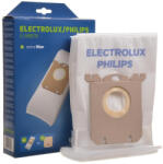  4x porzsák ELECTROLUX PHILIPS AEG S-bag Classic Performance ELMB01K, E201SM (UltraSilencer, Ergospace, Ergoclassic, Oxygen Plus, Jetmaxx, Ultra One, Viva Control, Accelerator, CLario) porszívókhoz