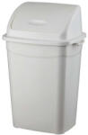 PLANET Szemetes kuka billenő fedéllel műanyag 16 literes fehér UP118 (UP118-001) - cartridge