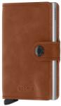 Secrid Miniwallet Vintage cognac/silver