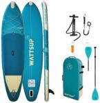 WattSup 2025 MARLIN 12'5 felfújható SUP deszka teljes szett, 2 IN 1 kajakevezővel, ülés felszerelhető rá