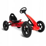 RicoKids Kart cu pedale si roti gonflabile, Gokart RK-592 Ricokids 759201, Rosu