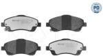 MEYLE set placute frana, frana disc MEYLE -PD: Advanced performance and design. 025 237 6819/PD (025 237 6819/PD)