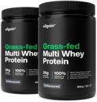 Vilgain Multipack 2 pièces - Grass-Fed Multi Whey Protein -⁠ több mint 77% tejsavó-koncentrátum, izolátum és kazein, hatékony közvetlenül edzés után és hosszabb fehérjehiány esetén is, szteviol-glikozidokkal 