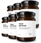 Vilgain Multipack 6 pièces - marhahúsleves só nélkül BIO -⁠ legalább 500 g húsból és csontokból készült, akár 5 l leves egy csomagolásban, helyi BIO-hozzávalókból