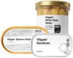 Vilgain Pure Fish Trio -⁠ szuper szaftos haldarabok, omega-3-ban gazdag, magas fehérjetartalommal, azonnali fogyasztásra alkalmasak