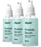 Vilgain Multipack 3 pièces - Probiotikus szérum -⁠ 100%-ban természetes hidratáló szérum probiotikumokkal, panthenollal és spirulinával, nyugtatja és megelőzi az irritációt, problémás bőrre is alkalmas