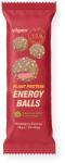 Vilgain BIO Plant Protein Energy Balls -⁠ puha snack folyékony töltelékkel, diófélékkel megszórva, prémium BIO összetétel, rizs- és borsófehérje kombinációja