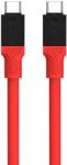 Tactical Fat Man кабел USB - C / USB - C - 1м - Червен KP31176 (31176)
