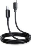 JOYROOM USB - C на USB - C Кабел - черен (60W, 480Mb / с, 1m) - черна KP31051 (31051)