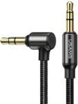 USAMS Плетен аудио кабел 3, 5 мм - 3, 5 мм - 1, 2 м - Черен kp26300 (26300)