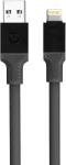 Tactical Fat Man кабел USB - A / Lightning - 1м - Сив KP31181 (31181)