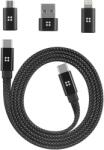 Edizard Магнитен Type - C кабел 240W - 1 м - Черен KP36774 (36774)