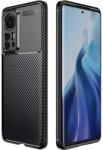 Vennus Калъф Carbon Bush Elite за Xiaomi 12 Pro - Черен KP16171