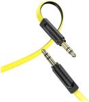 hoco. свързващ кабел 3, 5mm на 3, 5mm - 1m - черен / жълт KP26683 (26683)