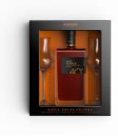 Árpád Pálinka Dupla 40 Ágyas Cigánymeggy Pálinka ablakos díszdobozban 0.5L + 2 db Tulipán Pálinkáspohár (40%)