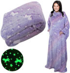 MH Protect Lila puha meleg ujjas takaró foszforeszkáló unikornisokkal