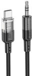 hoco. Upa27 Spirit Usb Type-c / Jack Audio átalakító 1.2 Méter (dac) Fekete