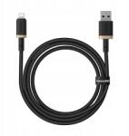 Baseus kábel Dura 2.4A 1m (fekete-arany) (6932172669850)