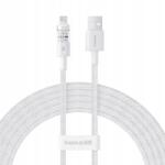 Baseus kábel Gem 2.4A 2m (fehér) (6932172663865)