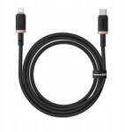 Baseus kábel Dura Type C 20W 1m (fekete-arany) (6932172669959)