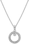 Hot Diamonds Ezüst nyaklánc gyémánttal és topázzal Orbit DP929 (lánc, medál)
