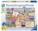 Ravensburger Puzzle 500 db - A művész palettája (17535)