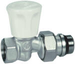 GIACOMINI R706A kézi radiátorszelep, egyenes, 1/2" NEW (R706X013)