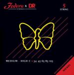 DR Strings Fodera Stainless Steel 5 Medium (High C) 34105