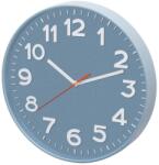 Somogyi Elektronic AWC300BL Fali óra, üveg előlap, kontrasztos, jól leolvasható számlap, 1xAA elem tápellátás, átmérő 300mm (SOAWC300BL)