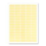 CDRmarket Öntapadó címkék 38 x 21, 2 mm, 65 címkék, A4, 20 ív, sárga (R0ECO.0102YELLOW)