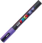 uni Marker UNI PC-3ML Posca 09-13 mm, csillámmal, lila