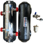 DUNATERM hidraulikus váltó, szigetelt, inox. légtelenítővel és ürítővel DN25 1 (EG-FH-ZZ18677A-25)